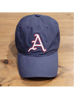 Arkansas Razorbacks Hat Houndstooth Size XL Blue Fitted Unstructured College
